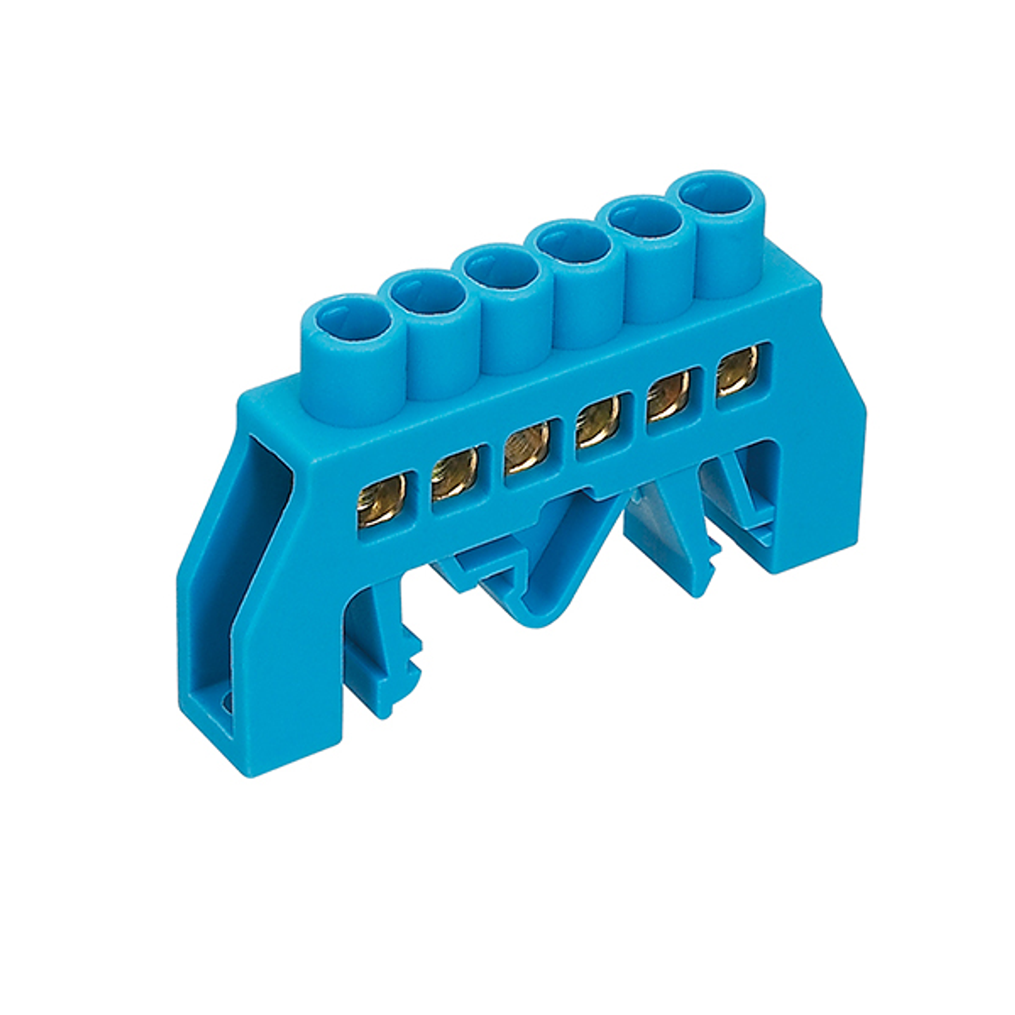 Regleta Conexion Azul 6P 1