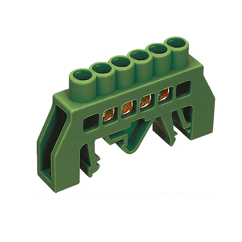 Regleta Conexion Verde 6P