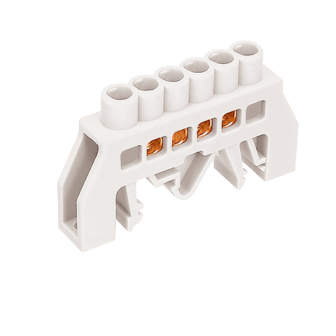 Regleta Conexion Blanca 6P