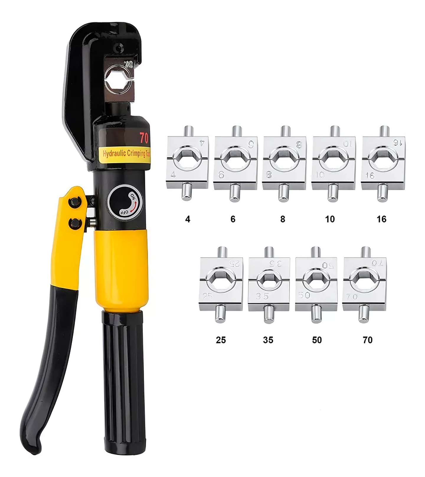 Aprieta Terminal Hidráulico 4 - 70 Mm2 1