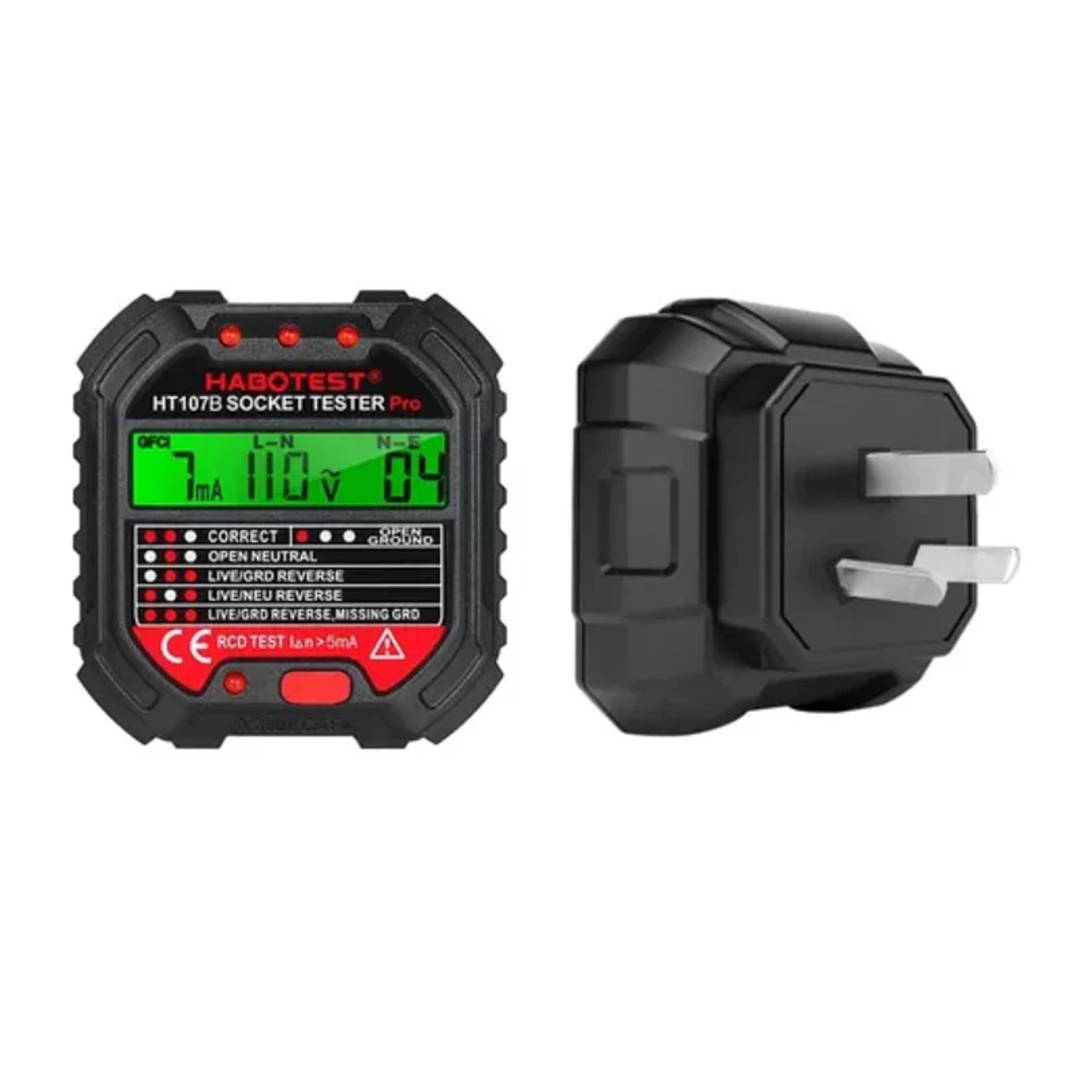 Probador Diferencial Tester De Enchufes 1