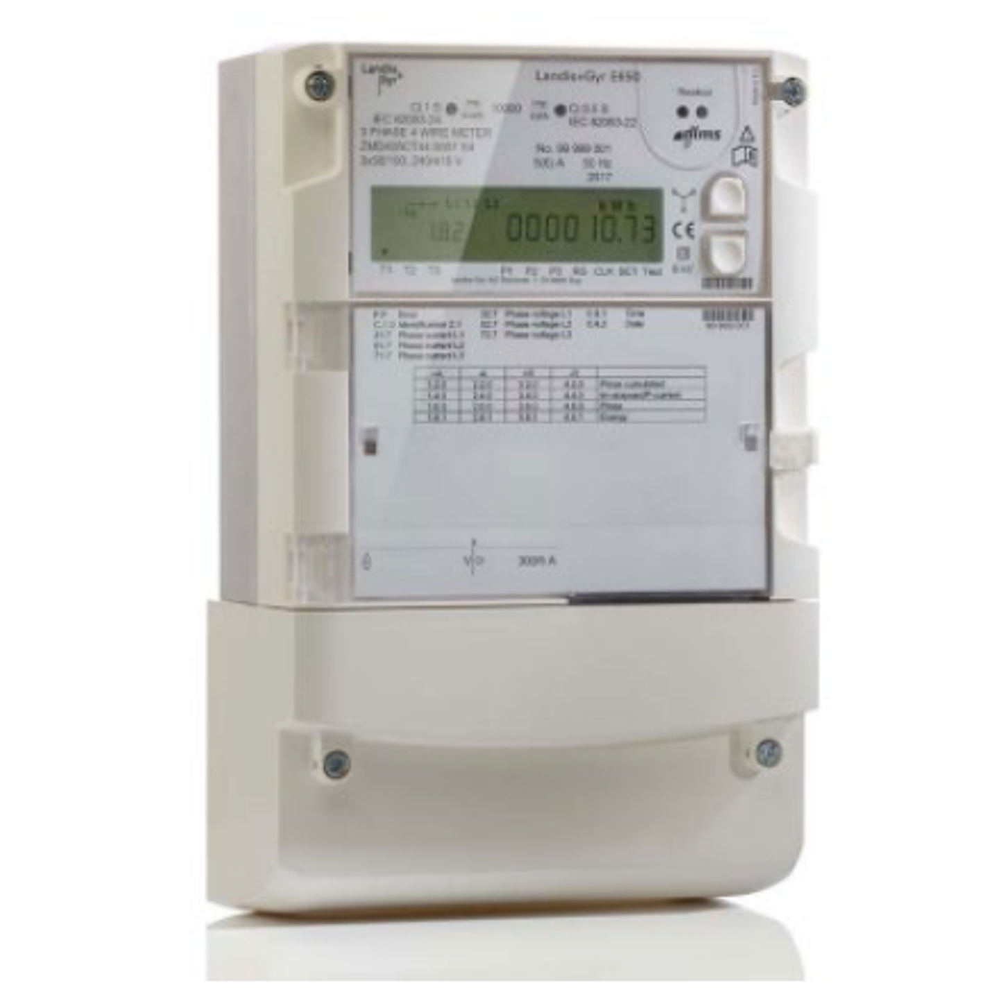 Medidor Indirecto ZMD405 Bt3 5A 1