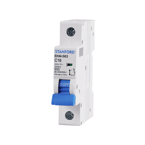 Interruptor Automatico 1X16A  6KA C Stanford