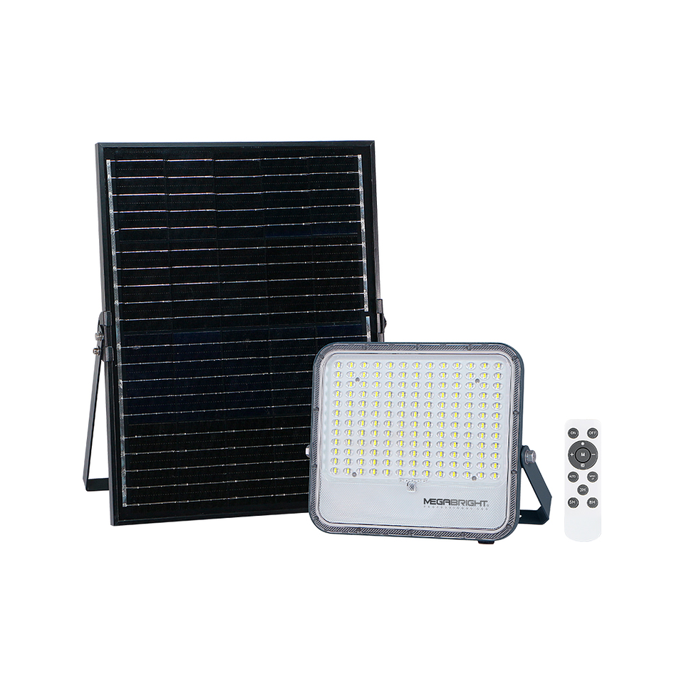 Proyector Led Solar 300W con Panel Megabright 1