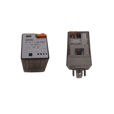 Rele 8P Bob24Vac 10A Cnc