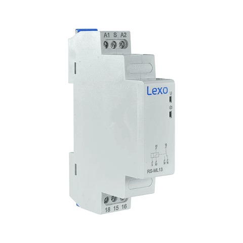 Rele Temporizado Memoria 24-240V AC/DC Lexo