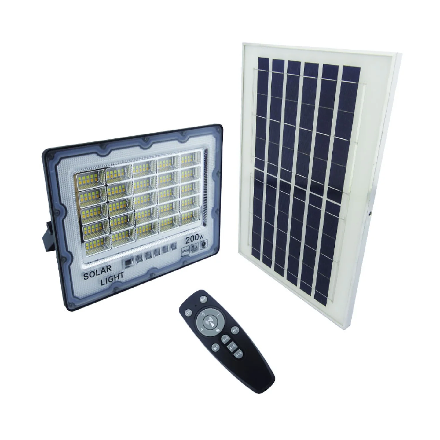 Proyector Solar 200W Duo Color con Panel 1