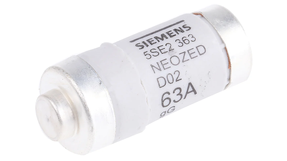 Fusible Neozed 63Amp 380V D02 1