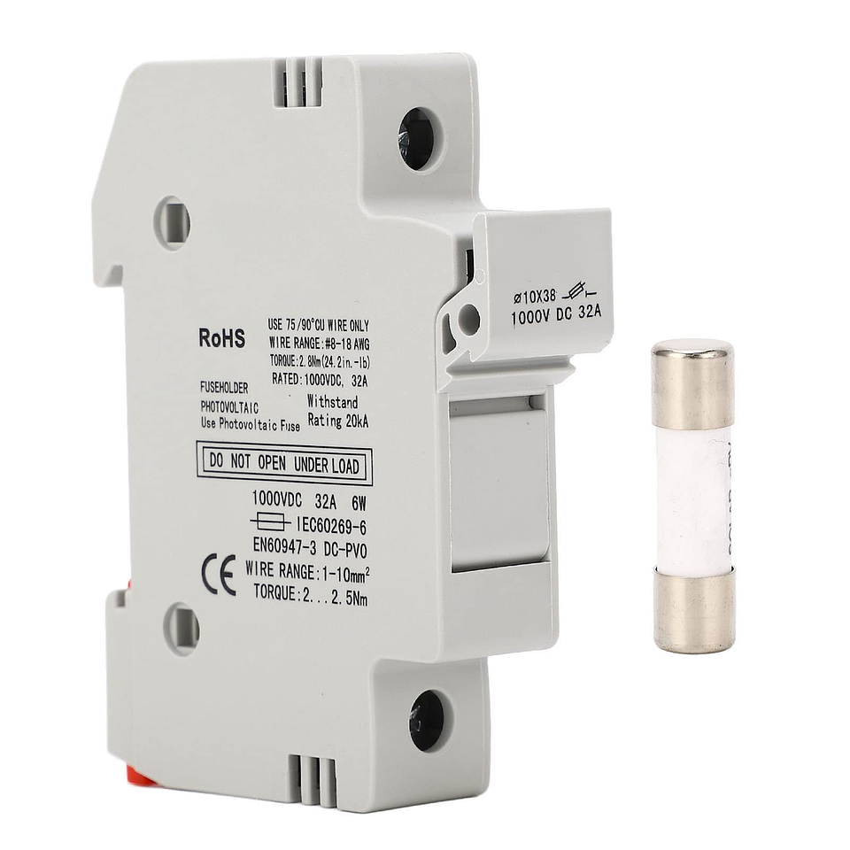 DC Fuse 10x38mm 1000vdc 32A 1