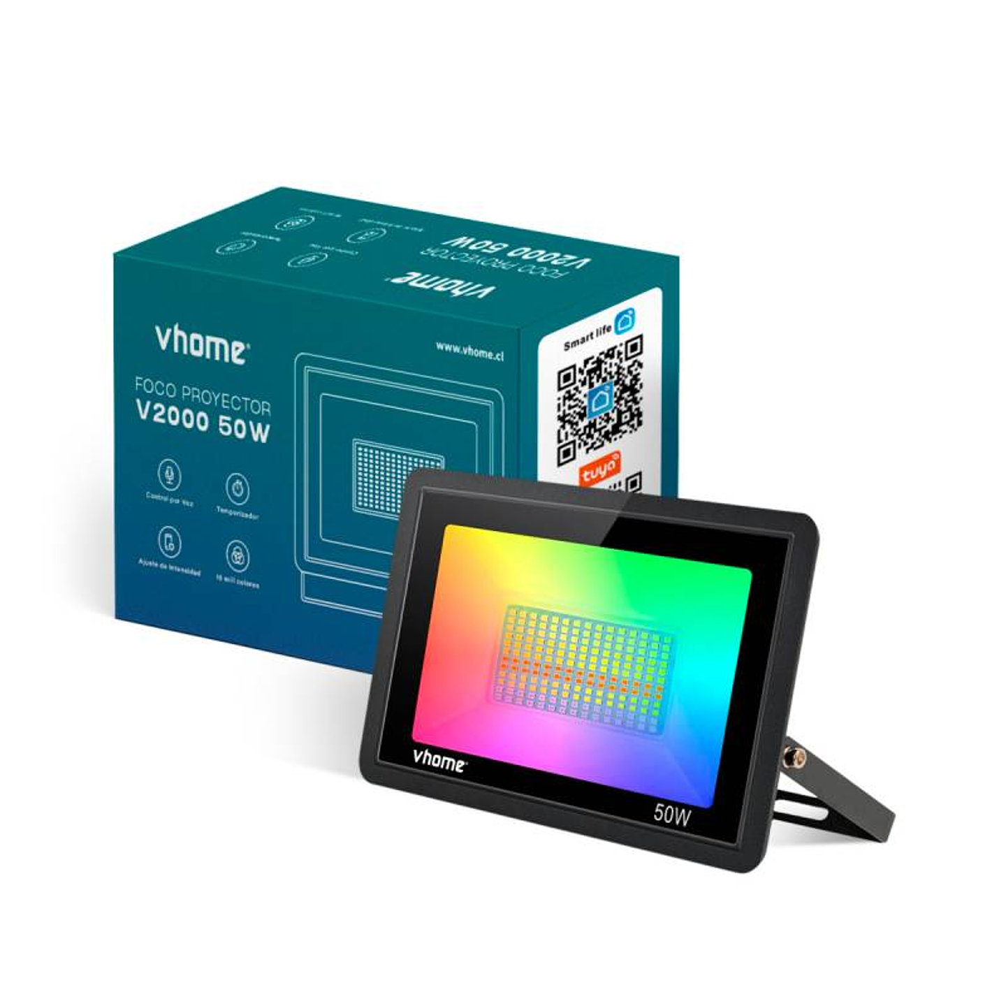 Proyector Led Smart 50W Vhome 1