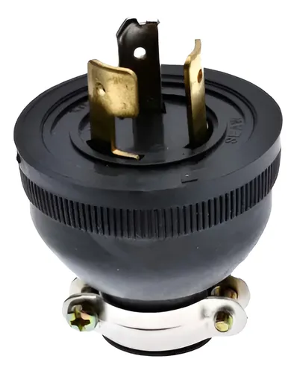 Enchufe Macho Generador 3 Patas Kipor 250v 30A 1