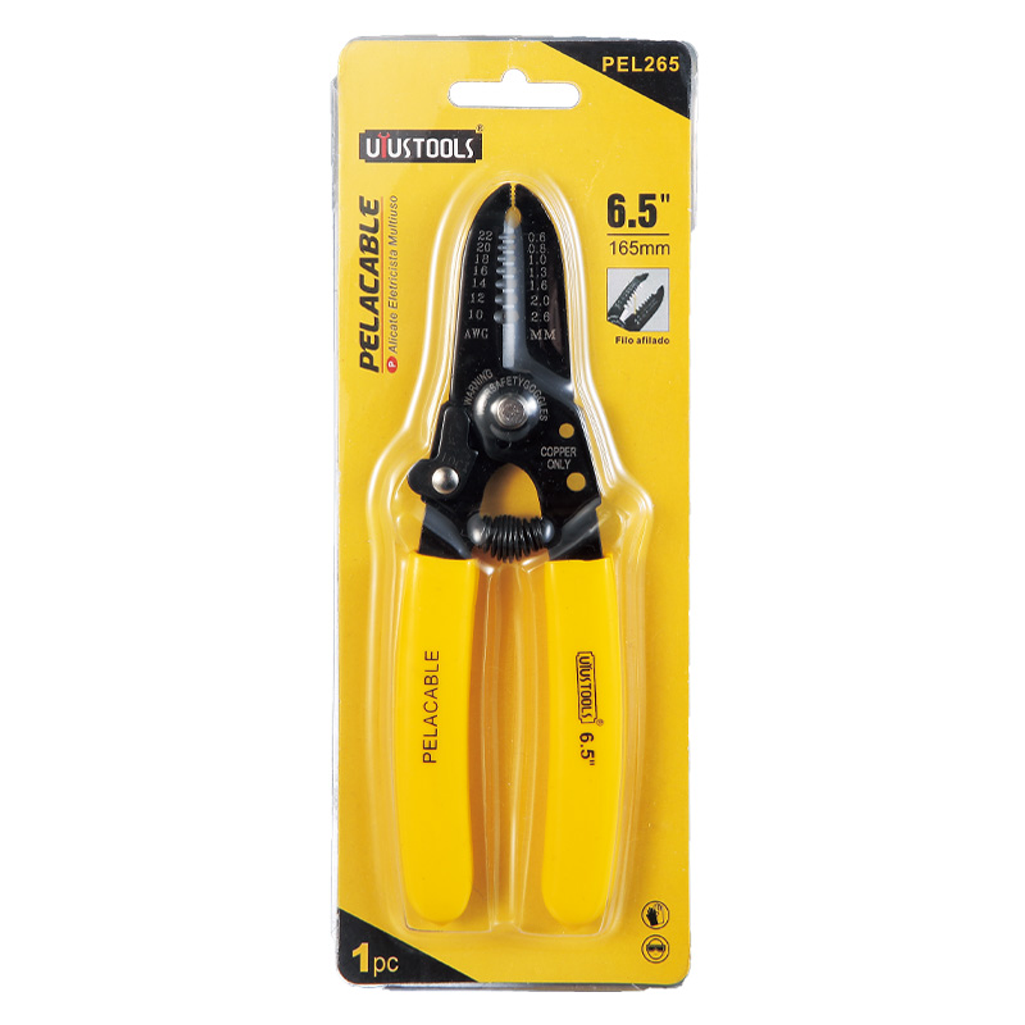 Alicate Pelacable 6.5