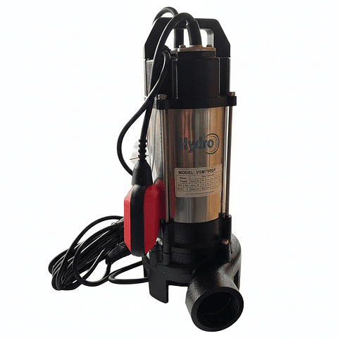 Electrobomba Hydro Sumergible Tritturadora 1HP Vsm750df 220V