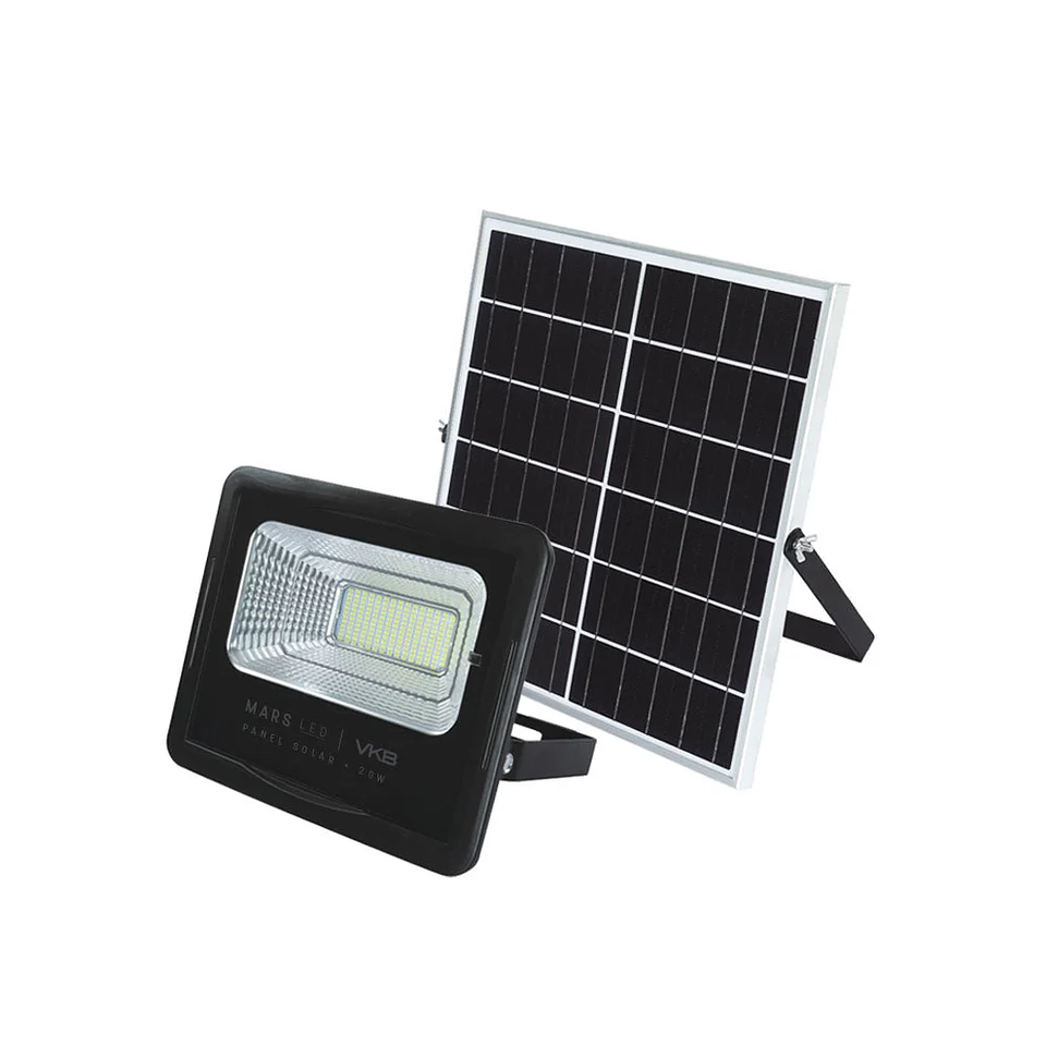 Foco Solar 60W 6000K Con Panel Vkb 1