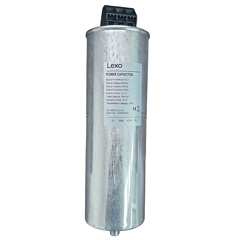 Condensador 3F 15 Kvar 440V Lexo