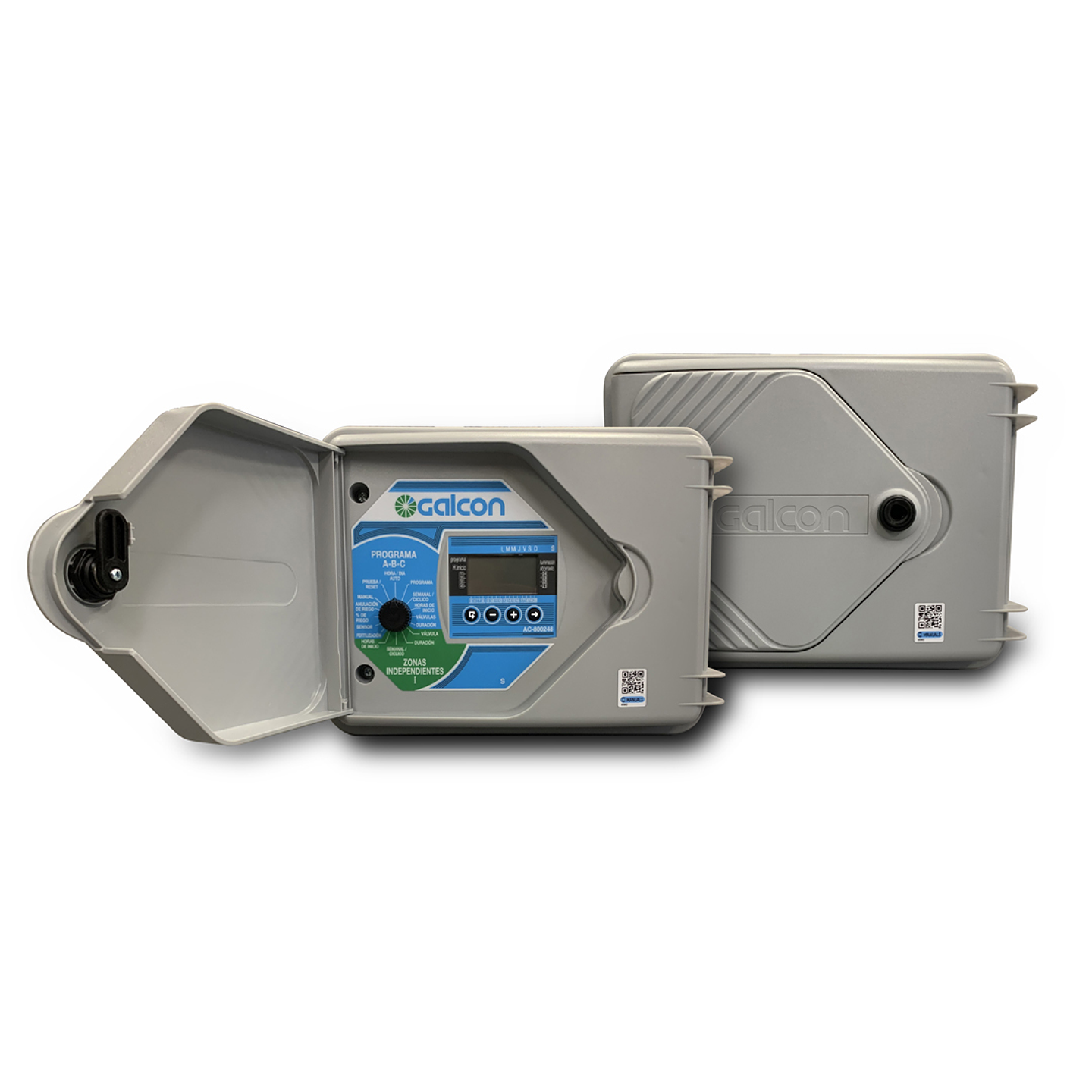 Programador de Riego 8 Estaciones Galcon 1