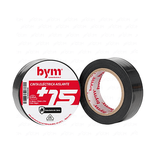 Huincha Aislante 20mt Negra ByM