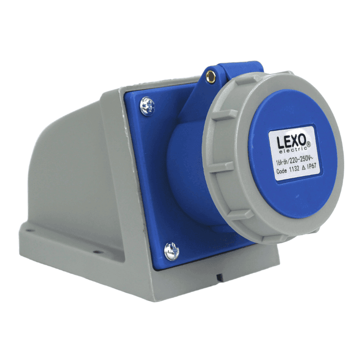 Enchufe Industrial Hembra S/P 3x16A IP67 220V 1