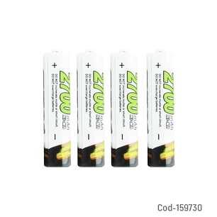 Set X4 Pilas Aaa 1.2V 2700Mah Recargables