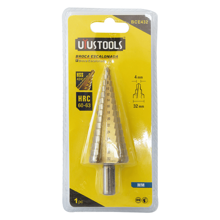 Broca Escalonada 4-32mm BCE432 Uyustools 1