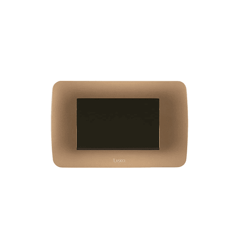 Interruptor 9/12 Emb Teclon Cafe Titanio Lexo 