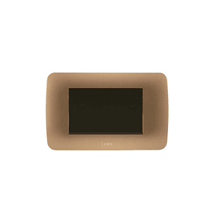 Interruptor 9/12 Emb Teclon Cafe Titanio Lexo 