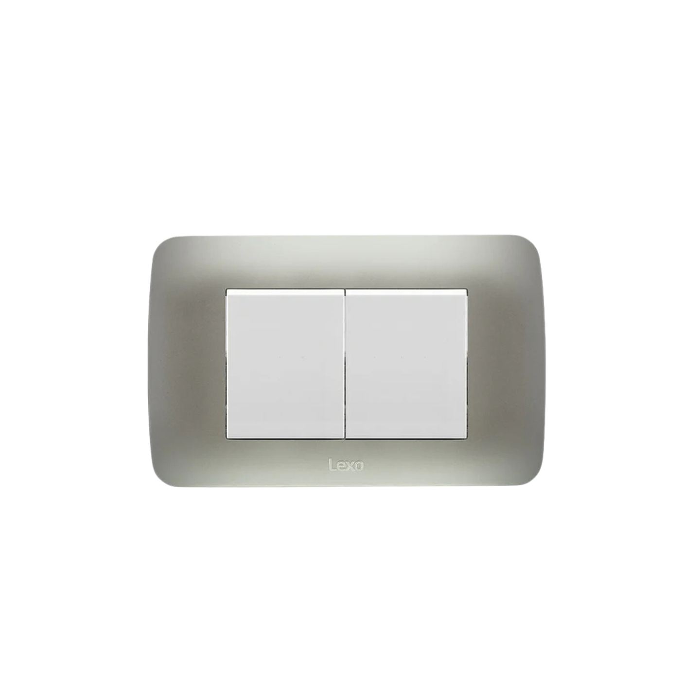 Interruptor 9/15 Emb Teclon Blanco Plata Lexo  1