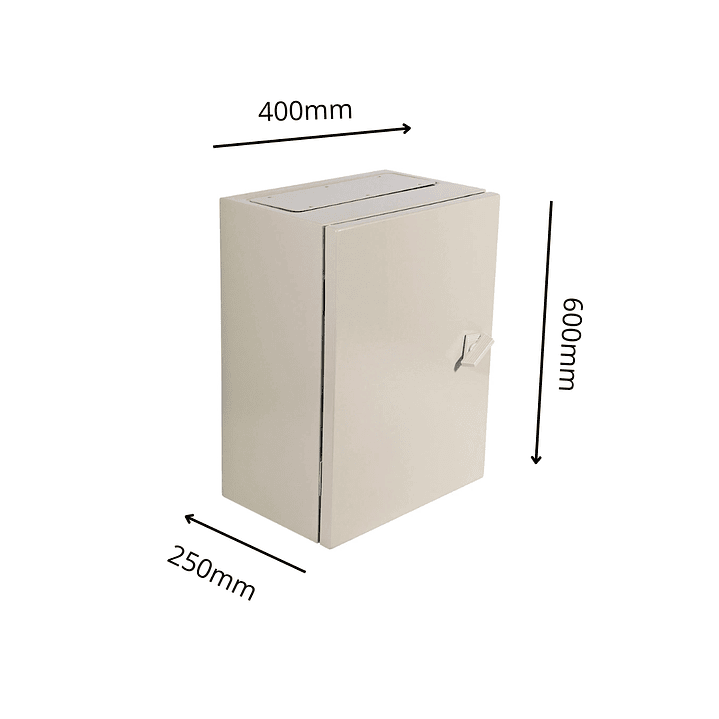 Gabinete Metalico 600X400X250 Ip65 1P 1