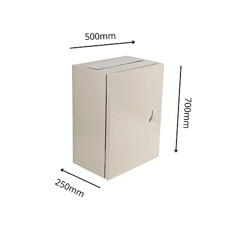 Gabinete Metalico 700X500X250 Ip65 2P