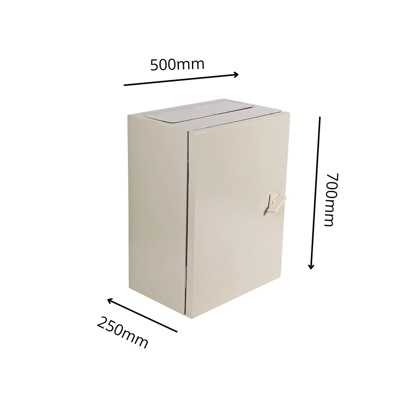 Gabinete Metalico 700X500X250 Ip65 2P 1