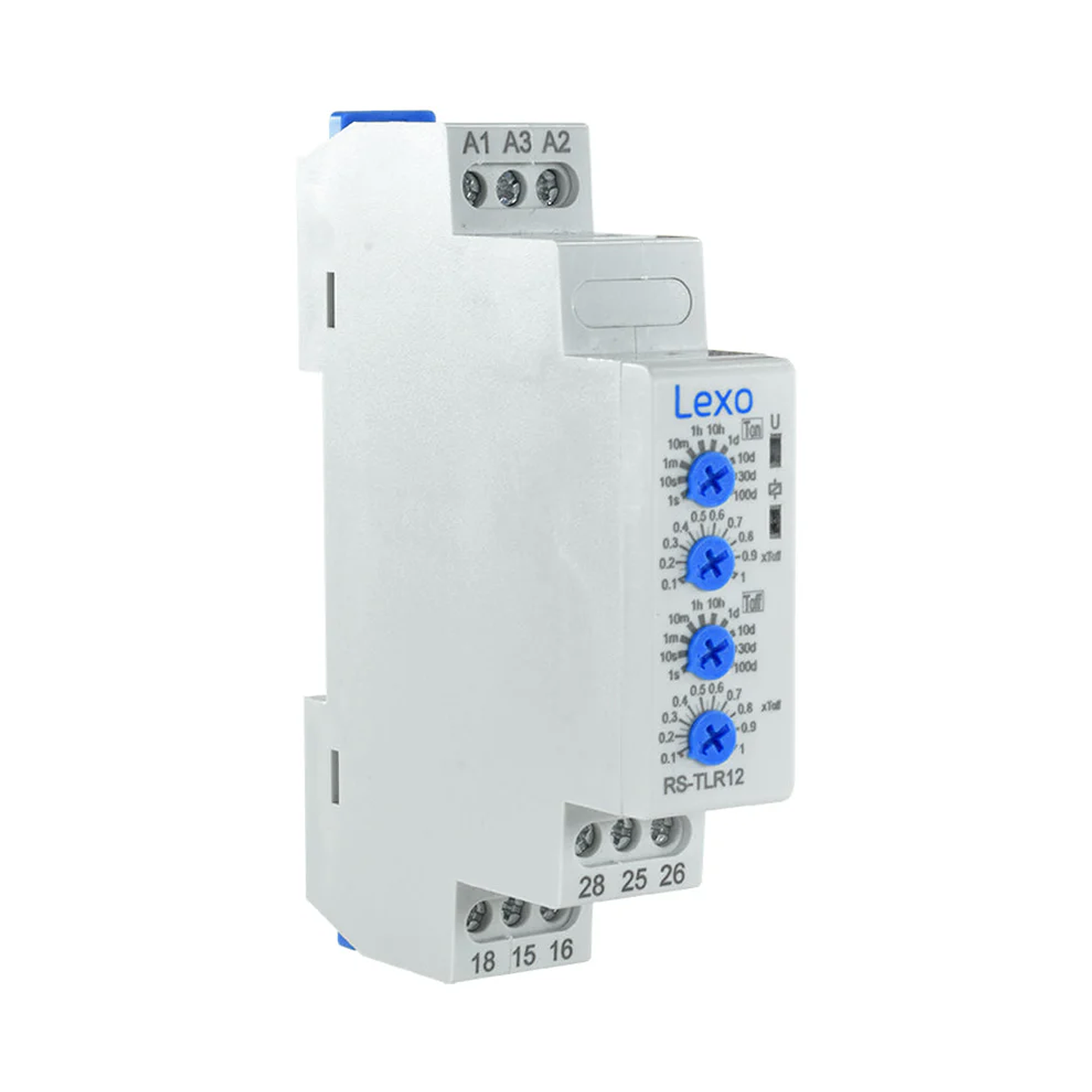 Rele Temporizado Inversor de Marcha 24-240V AC/DC RS-TLR12 Lexo 1