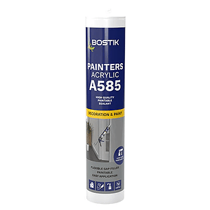 Adhesivo Montaje Blanco Pintable A585 310ml Bostik 