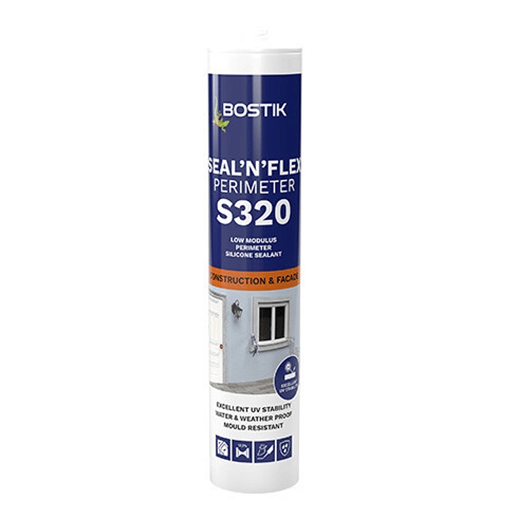 Silicona Acetica Blanca S320 300ml Bostik 1