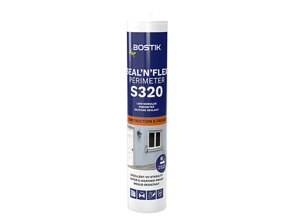Silicona Acetica Transparente S320 300ml Bostik 1