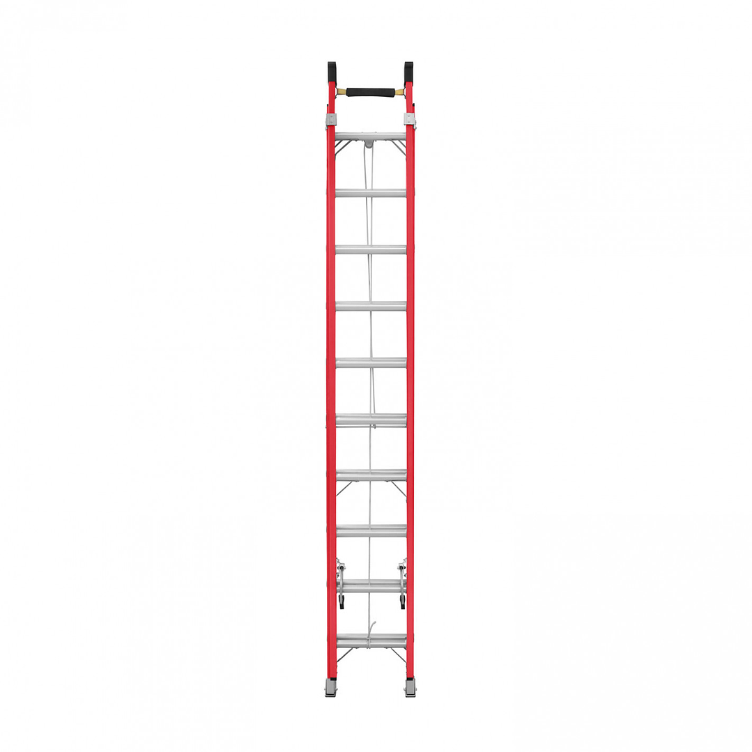 Escala extensible fibra de vidrio con cuerda 8 mts (4.7m a 8mts) 1