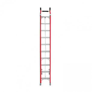 Escala extensible fibra de vidrio con cuerda 8 mts (4.7m a 8mts)