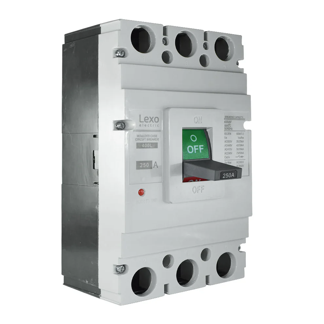 Interruptor Automatico 3X250A 400L Caja Moldeada 50Ka Lexo 1