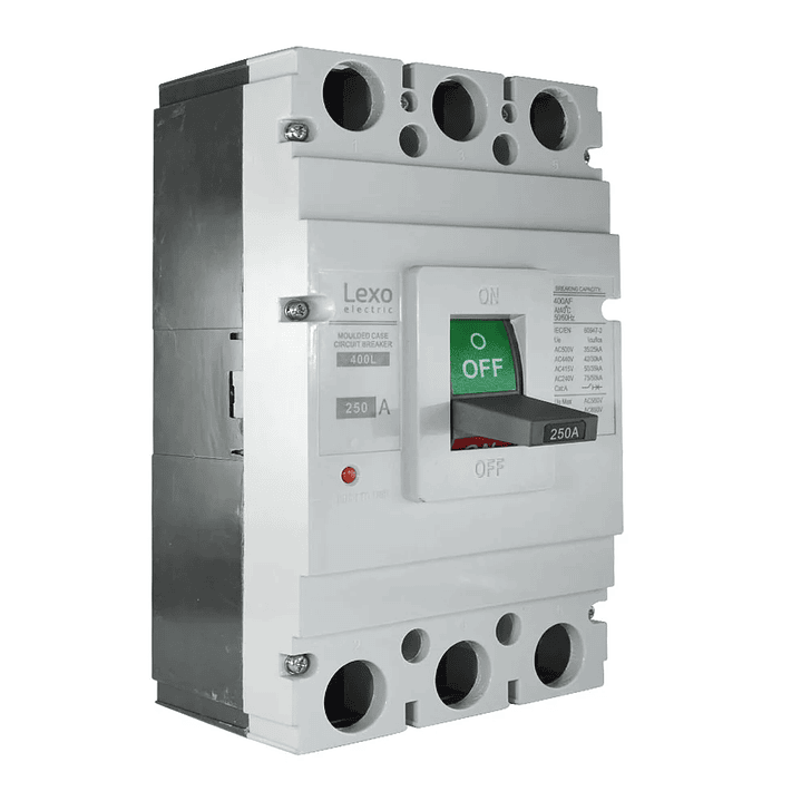 Interruptor Automatico 3X250A 400L Caja Moldeada 50Ka Lexo 1