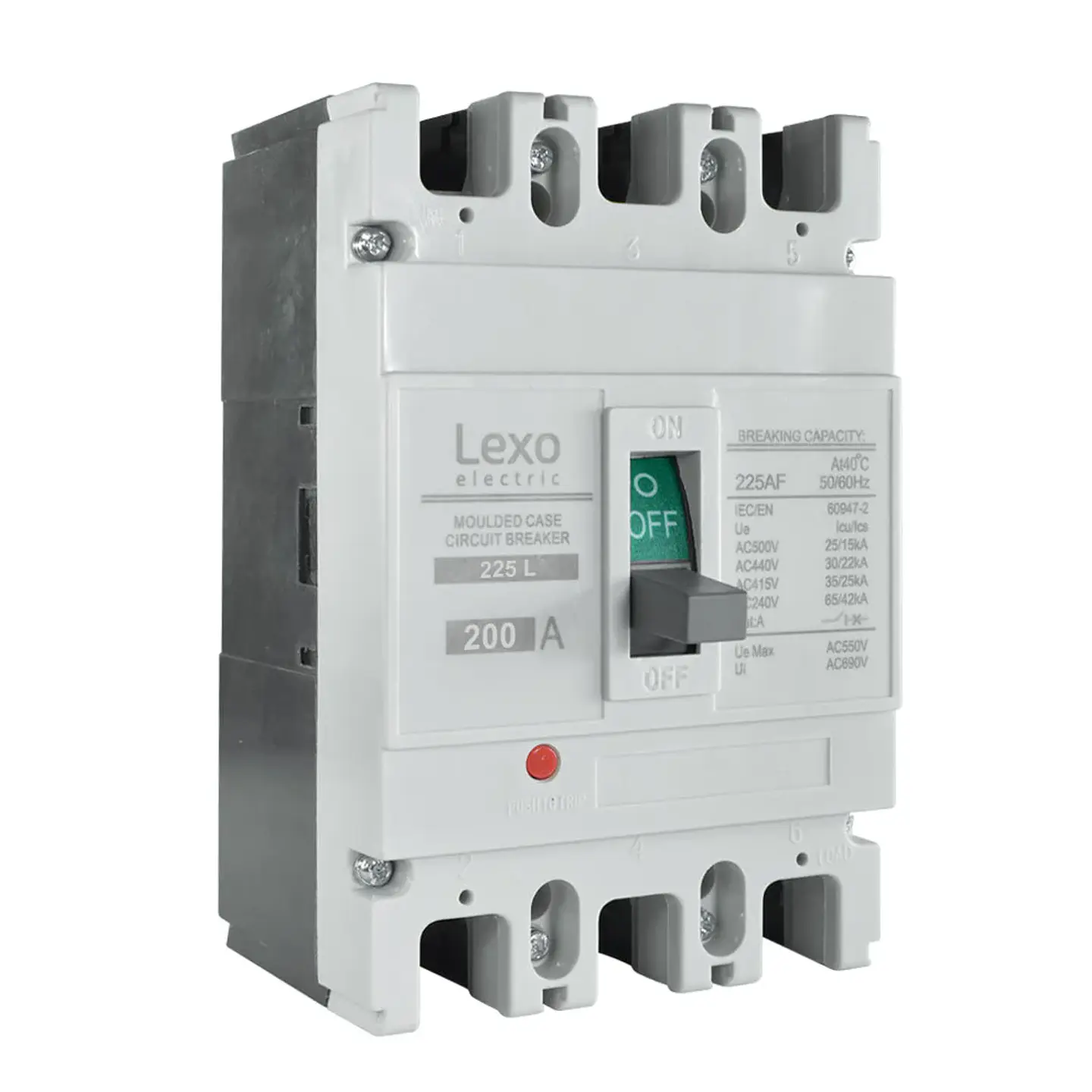 Interruptor Automatico 3X200A 35Ka Caja Moldeada Lexo 1