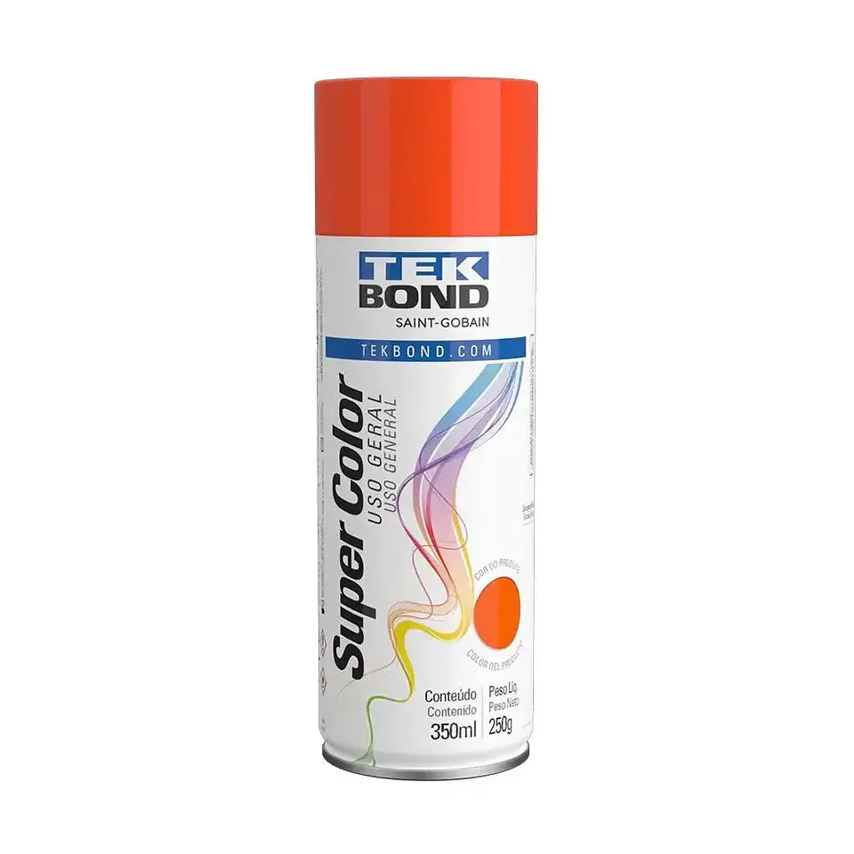 Pintura Spray Naranja 400ml Tekbond 1
