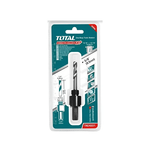 Adaptador Sierra Copa Hex 14-30MM  Total