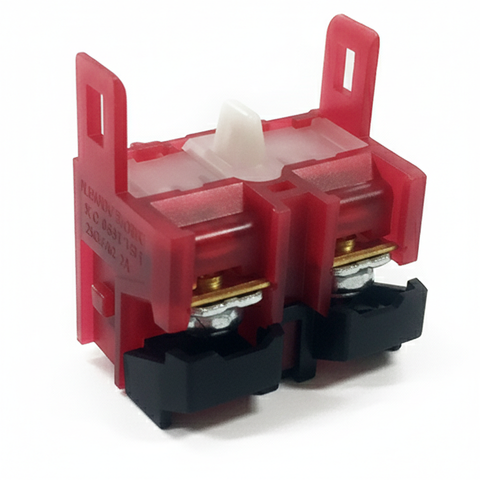 Block Contacto Rojo NC Kh-B3 P/Selector Koino 1