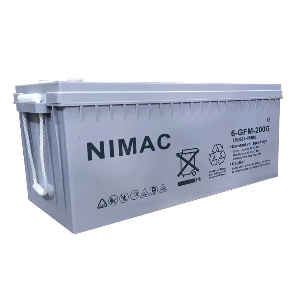 Bateria Gel Ciclo Profundo 200A-12V Nimac 1