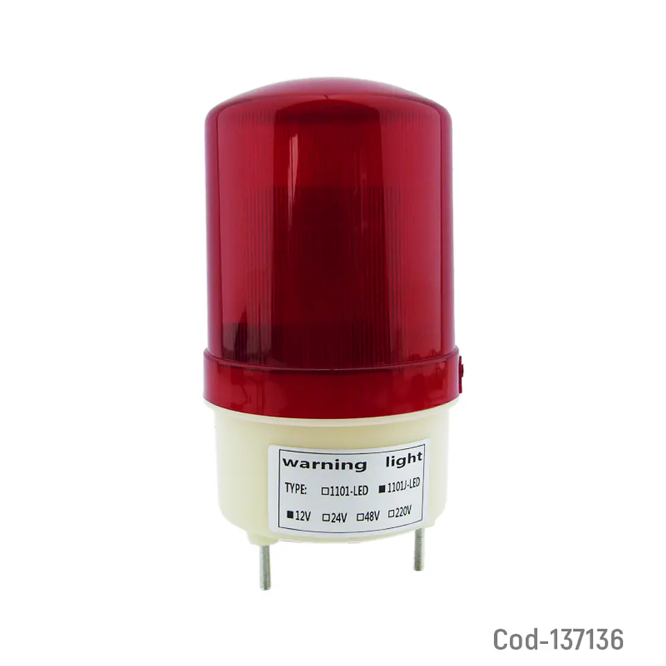 Baliza Strobo C/Sirena 12V 1