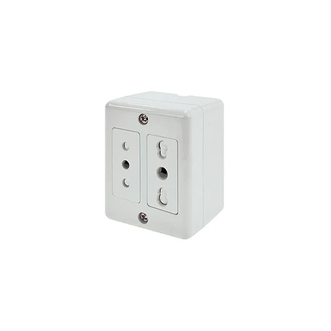 Enchufe Doble S/p 10/16A Blanco Lexo