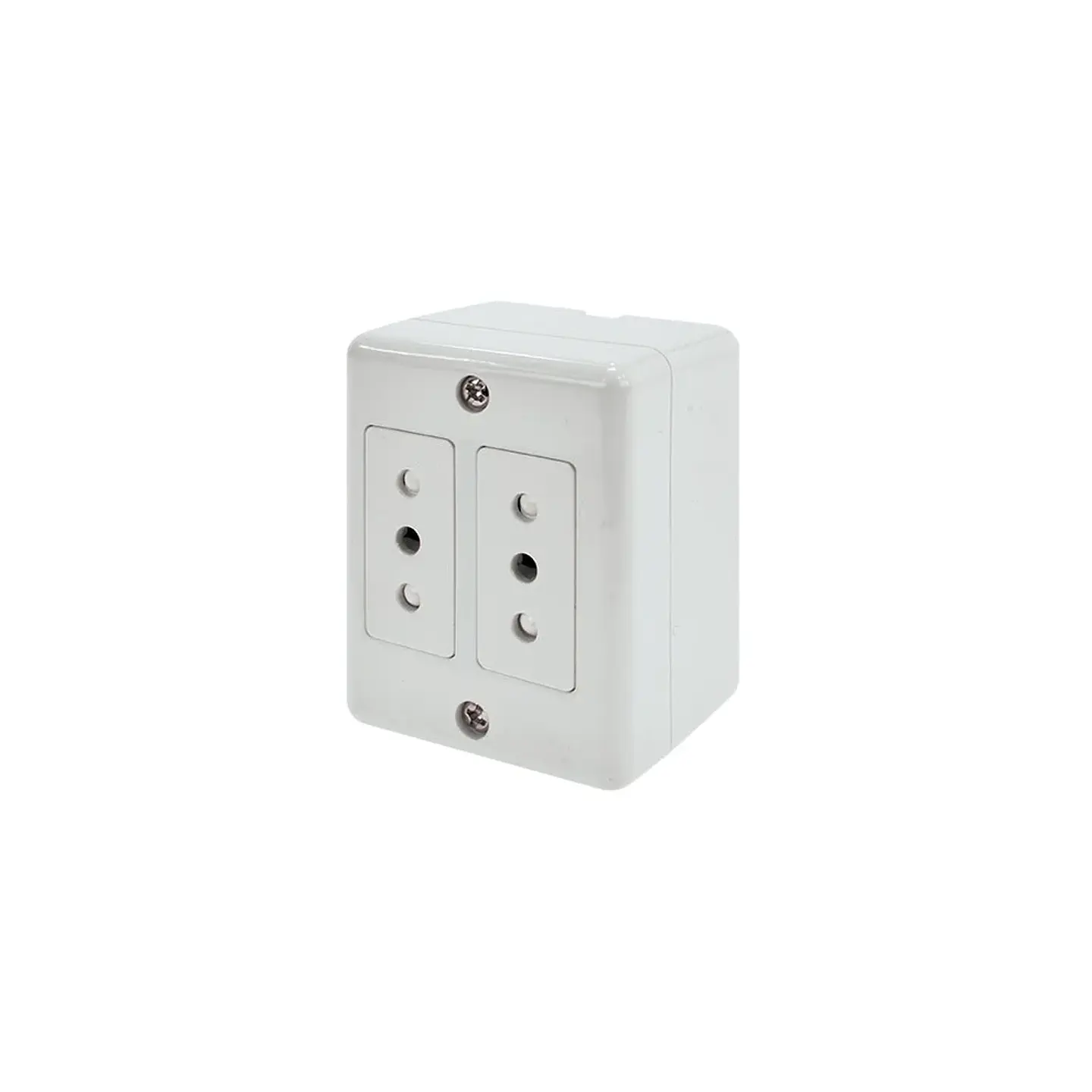 Enchufe Doble S/p 10A Blanco Lexo 1