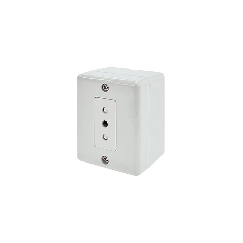 Enchufe Simple S/p 10A Blanco Lexo