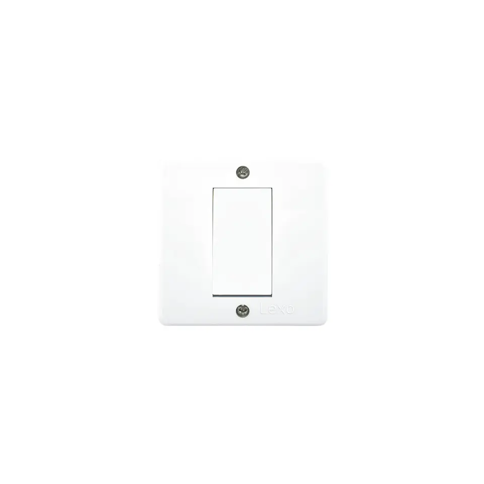 Interruptor S/P (9/24) 10A Blanco Lexo 1