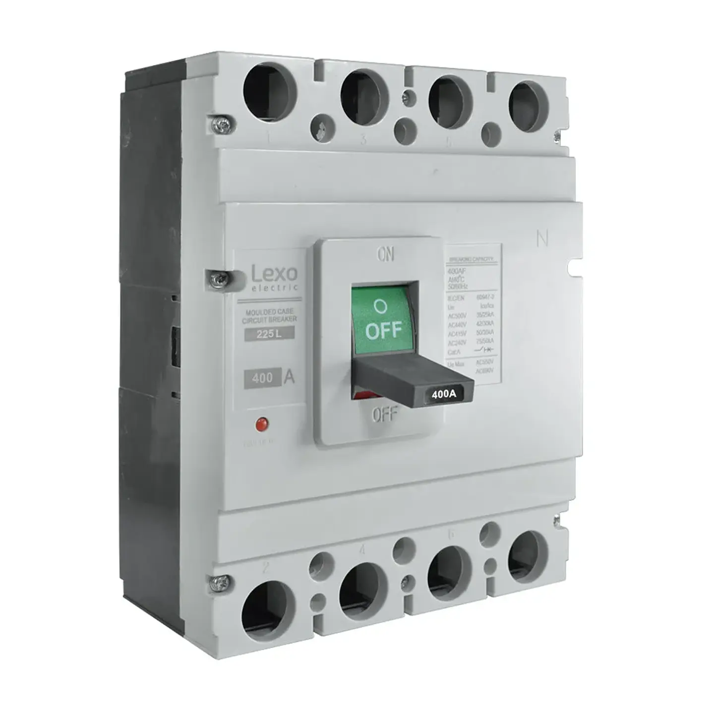 Interruptor Aut 4X400A Caja Moldeada 50Ka Lexo 1