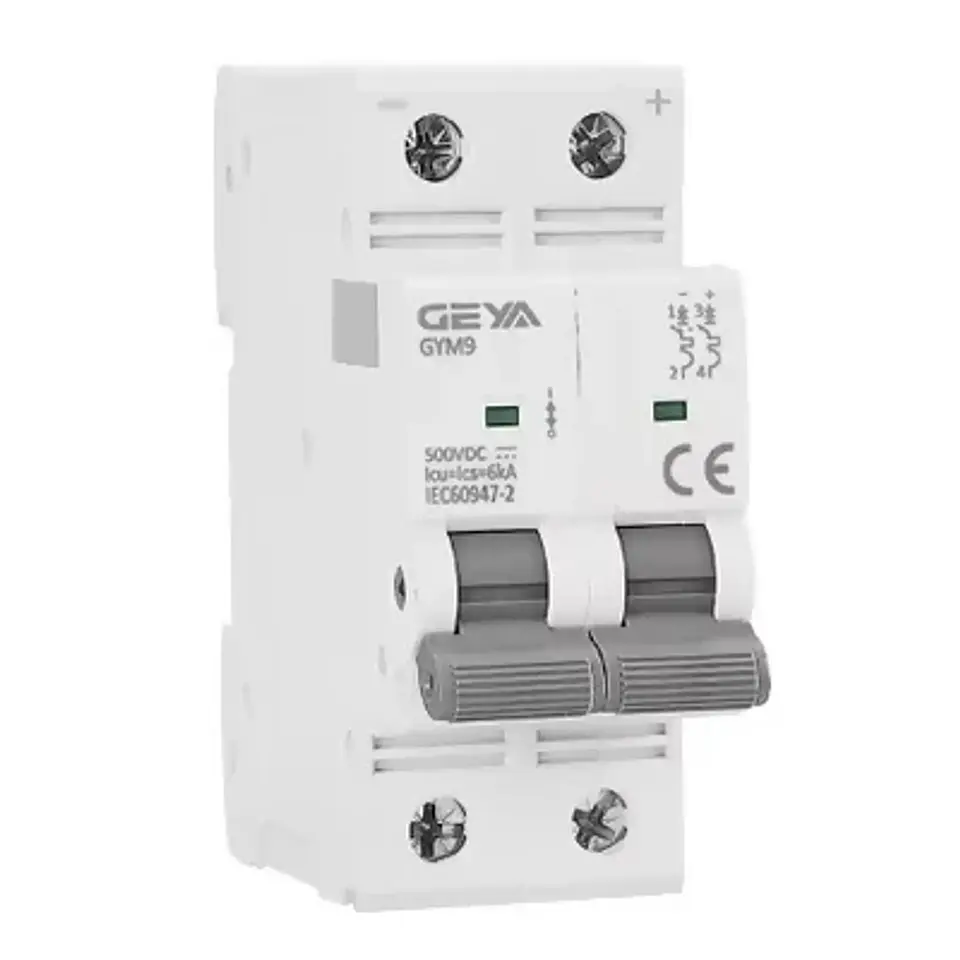 Dc Breaker 2x40A 550Vdc Geya 1